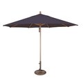 Simply Shade SimplyShade  Ibiza 11 ft. Sunbrella Wood &  Aluminum Umbrella  Navy SSUWA811SS-A5439